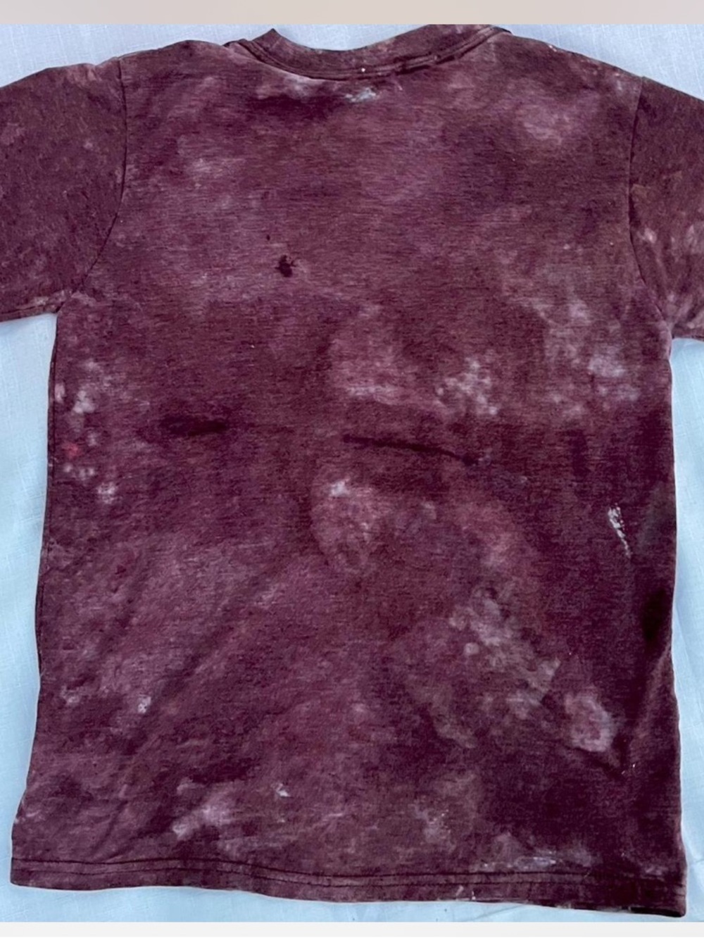 Distressed Minnesota Golden Gophers Maroon Graphic Snug Fit Tee S - Picture 2 of 5